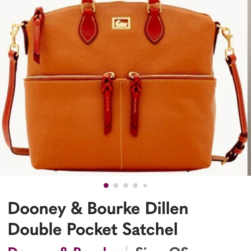 Dooney & Bourke Dillen Double Pocket Satchel